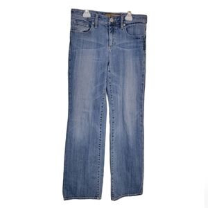 Seven7 Flare Light Wash Denim Jeans 98% Cotton 2% Spandex Size 4